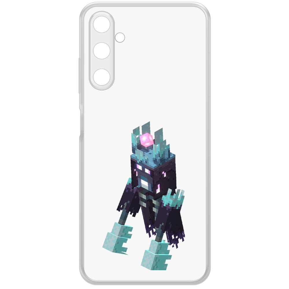 

Чехол-накладка Krutoff Clear Case Minecraft-Несчастный Призрак для Samsung Galaxy A05s, Прозрачный
