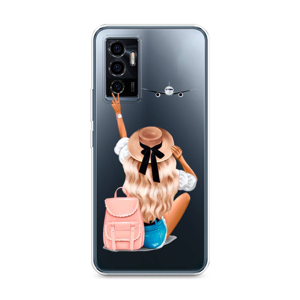 

Чехол Awog на Vivo V23e "Автостопом самолетом", Разноцветный, 265950-7