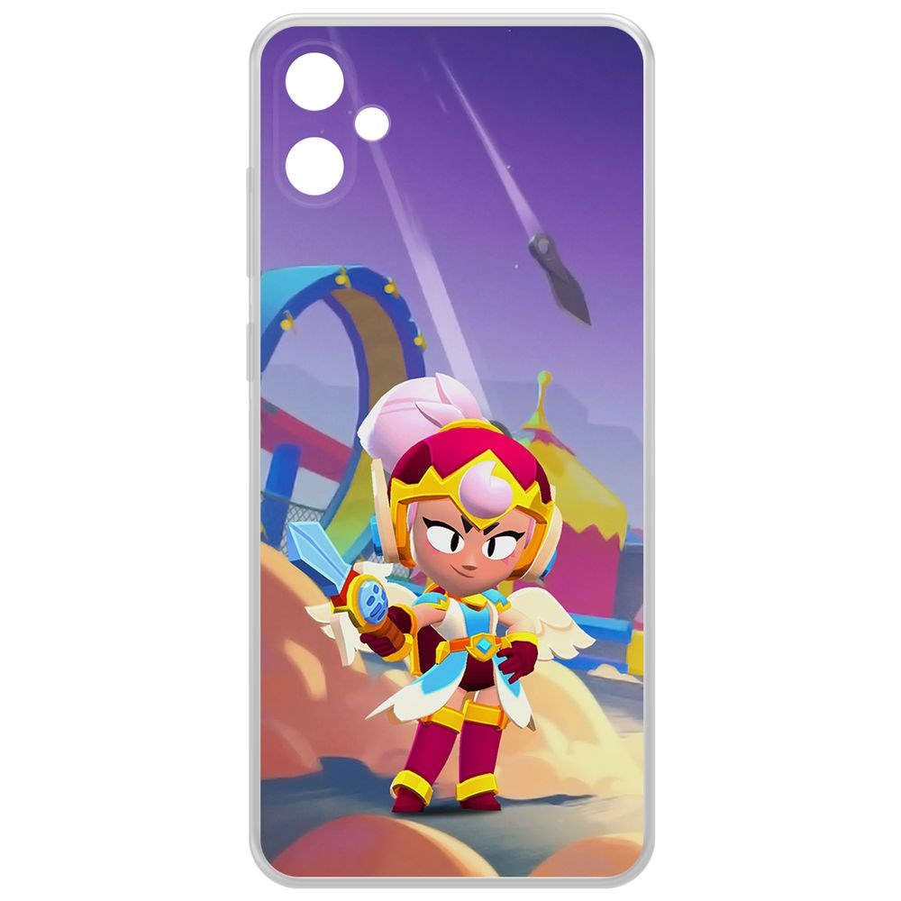 

Чехол-накладка Krutoff Clear Case Brawl Stars-Валькирия Джанет для Samsung Galaxy A05, Прозрачный