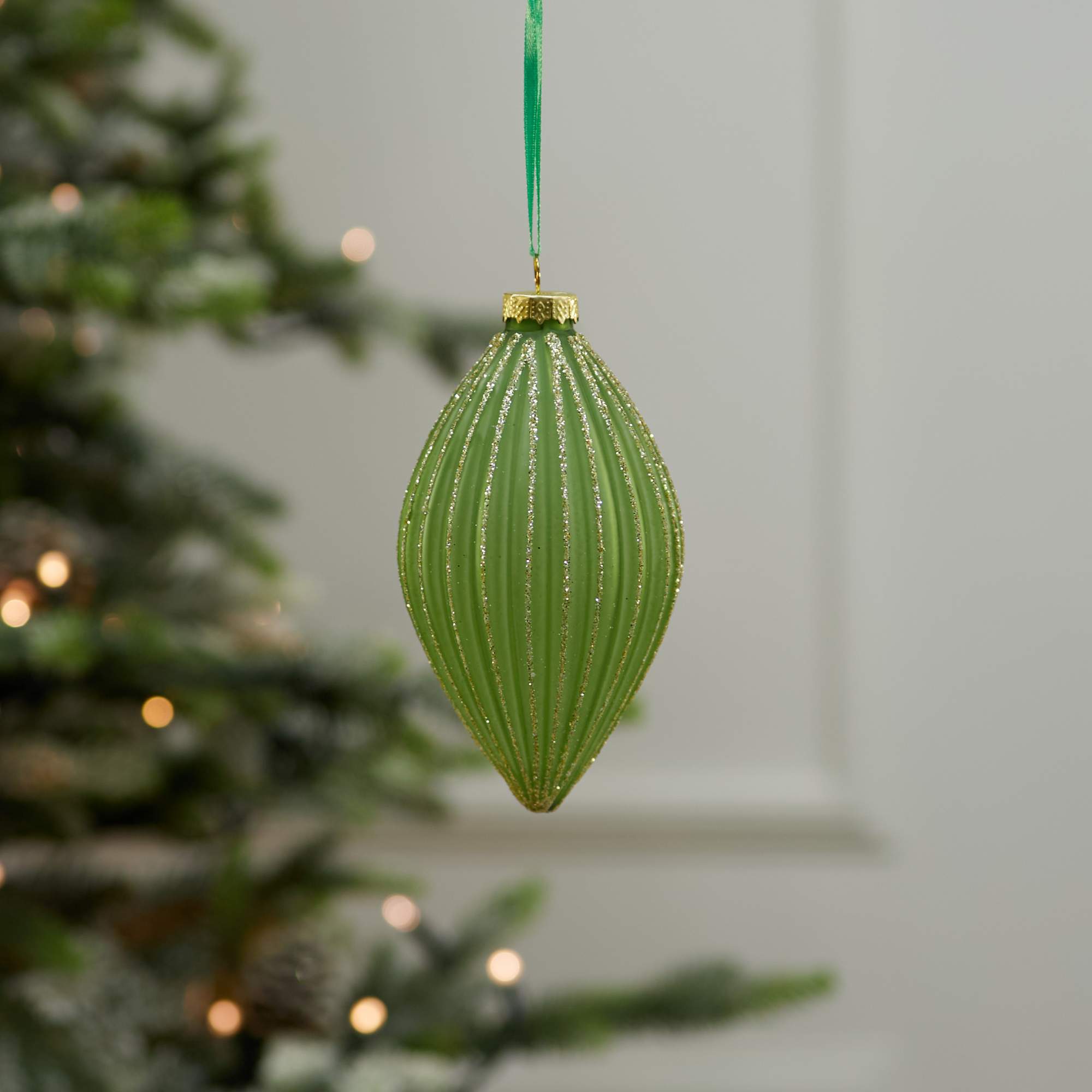 Елочная игрушка Лавка чудес Небесная бирюза 1 штука зеленая 480₽