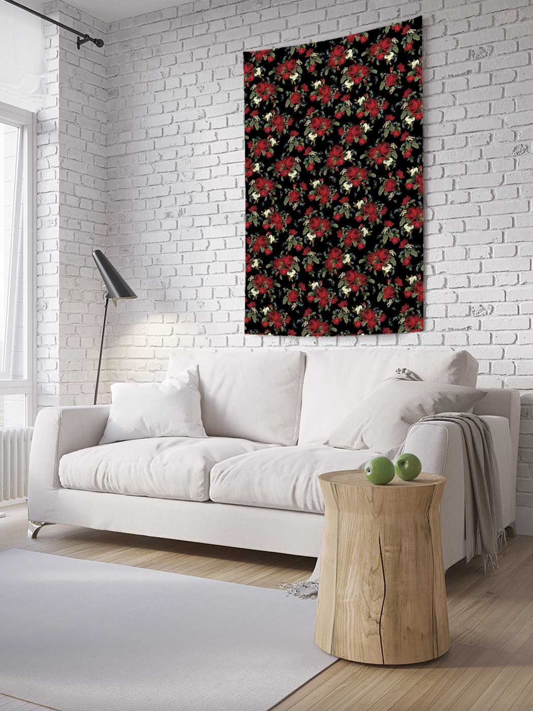 

Вертикальное фотопанно на стену JoyArty Маковое поле 150x200 см, Маковое поле