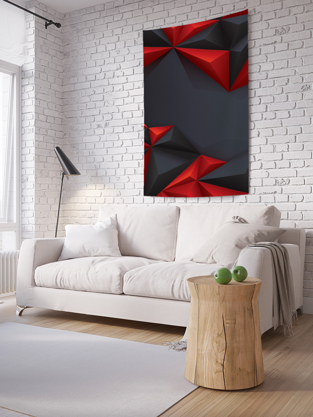 

Вертикальное фотопанно на стену JoyArty Пирамиды 3Д 150x200 см, Пирамиды 3Д
