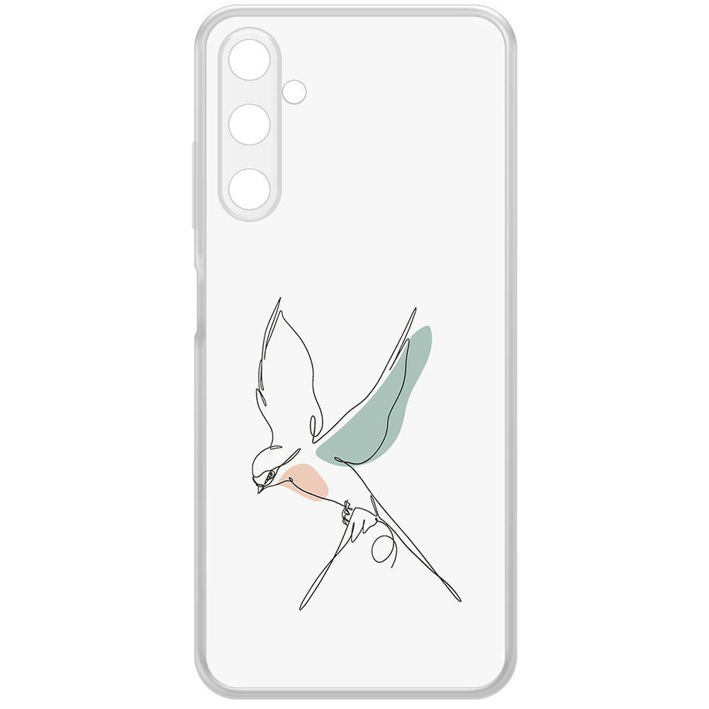 

Чехол-накладка Krutoff Clear Case Полет для Samsung Galaxy A05, Прозрачный