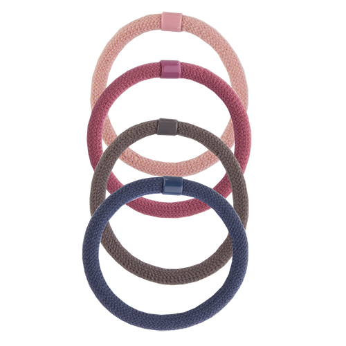 

Набор резинок LADY PINK Basic 4 шт бежевый, коричневый, серый, зеленый, BASIC