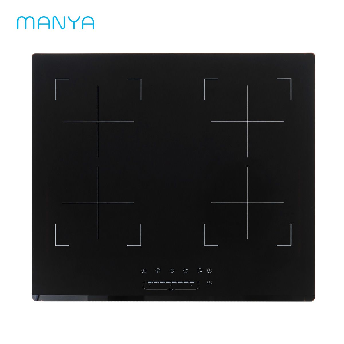 

Встраиваемая варочная панель индукционная Manya IB-M642 черный, IB-M642