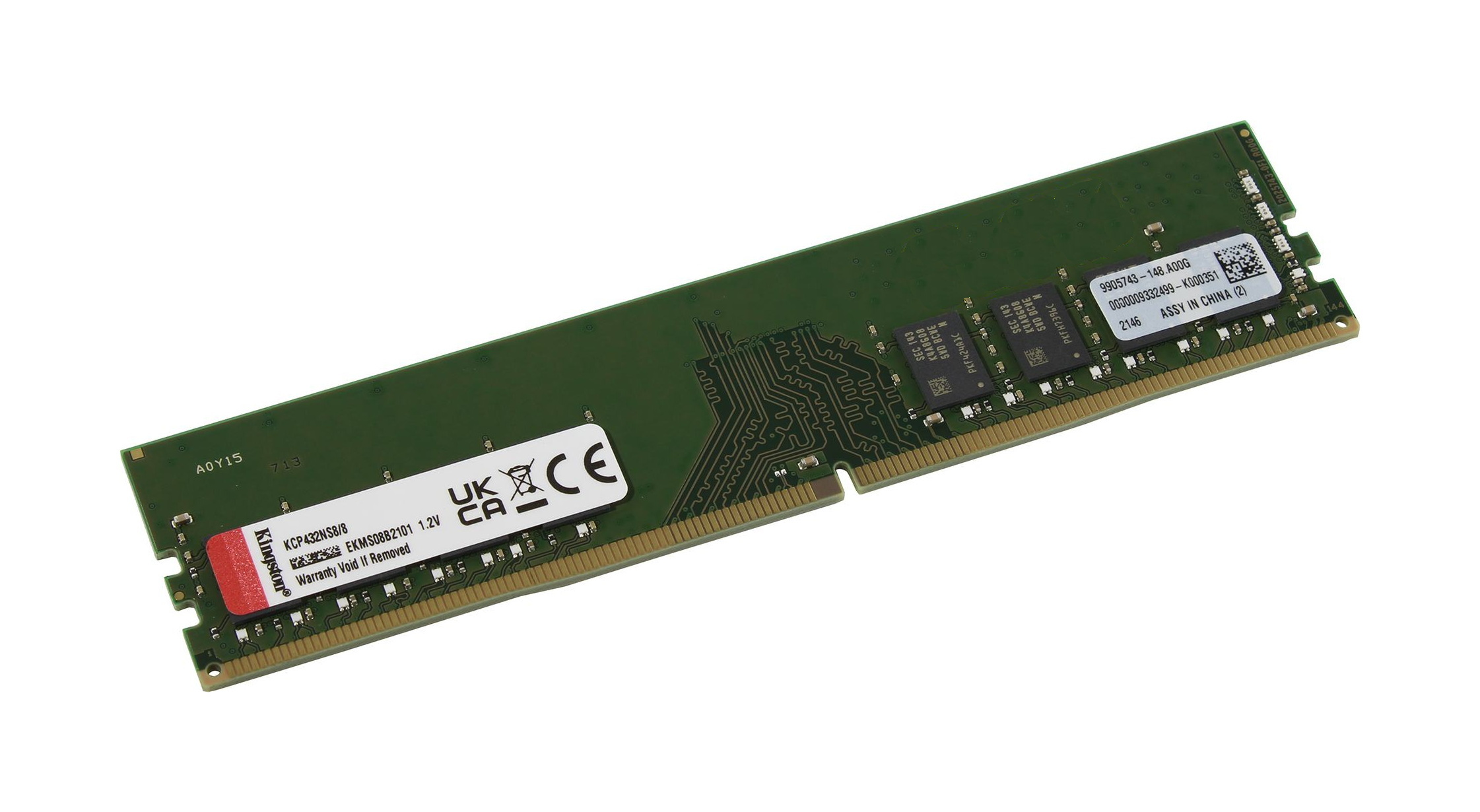 

Оперативная память Kingston 8Gb DDR4 3200MHz (KCP432NS8/8)