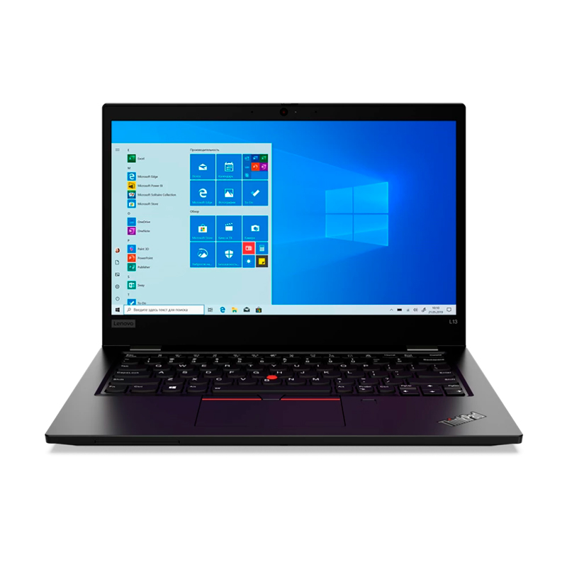 фото Ноутбук lenovo thinkpad l13 black (21ab000rrt)