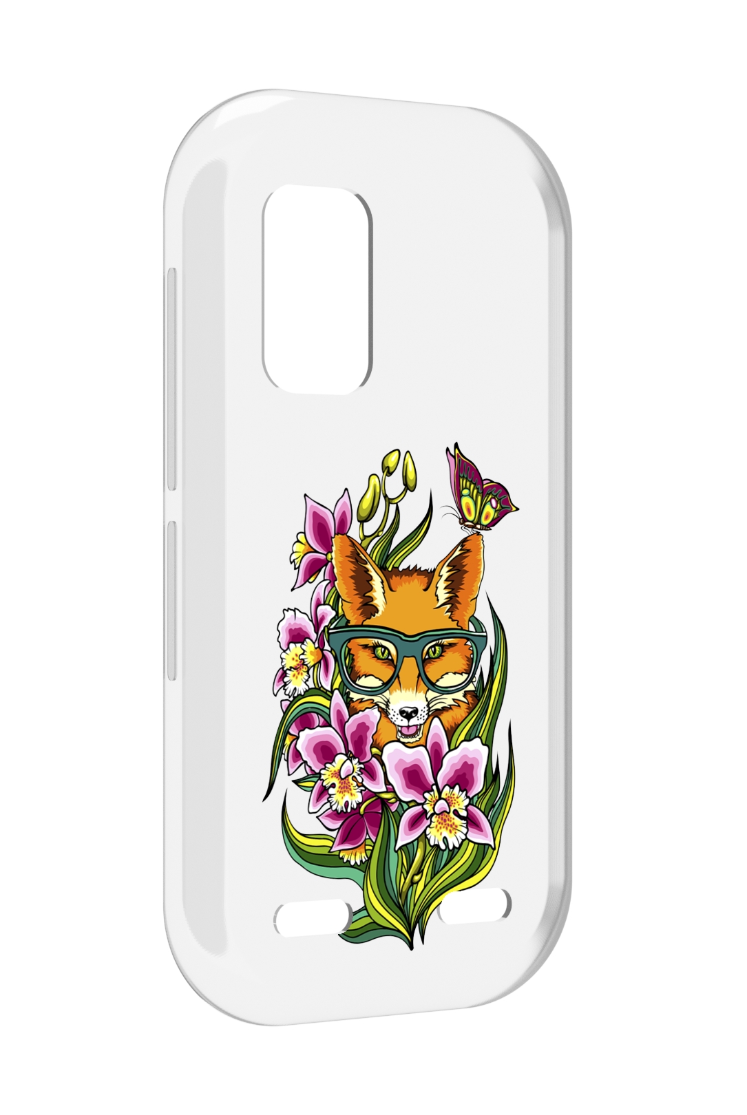 

Чехол MyPads Лиса в цветах для UleFone Armor X10 / X10 Pro, Прозрачный, Tocco