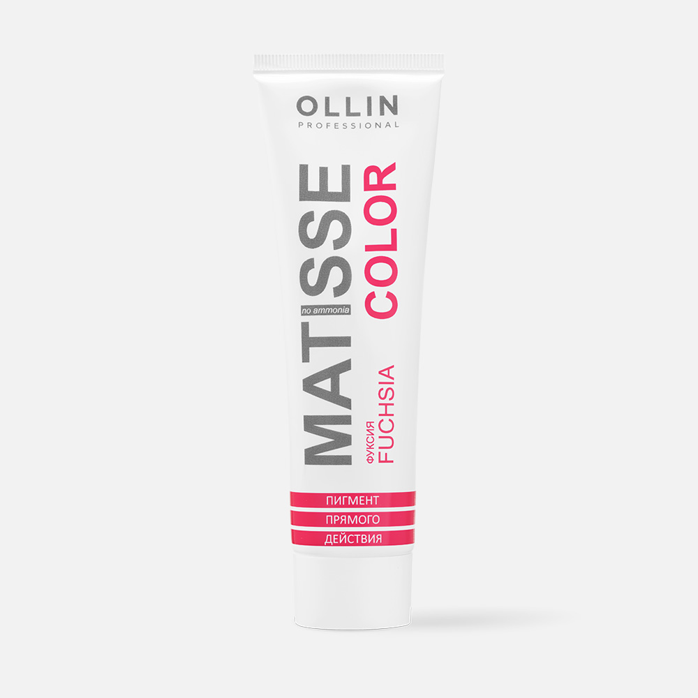 

Пигмент прямого действия для волос OLLIN Professional Matisse Color тон Фуксия 100 мл, Розовый