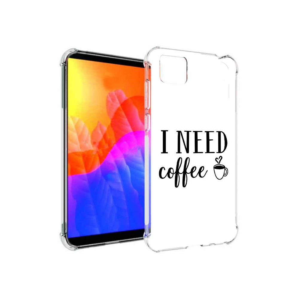 

Чехол MyPads Мне нужен кофе для Honor 9S (DUA-LX9), Прозрачный, Tocco