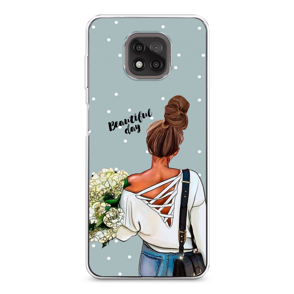 

Чехол Awog на Motorola Moto G Power 2021 "Beautiful day", Разноцветный, 242750-6