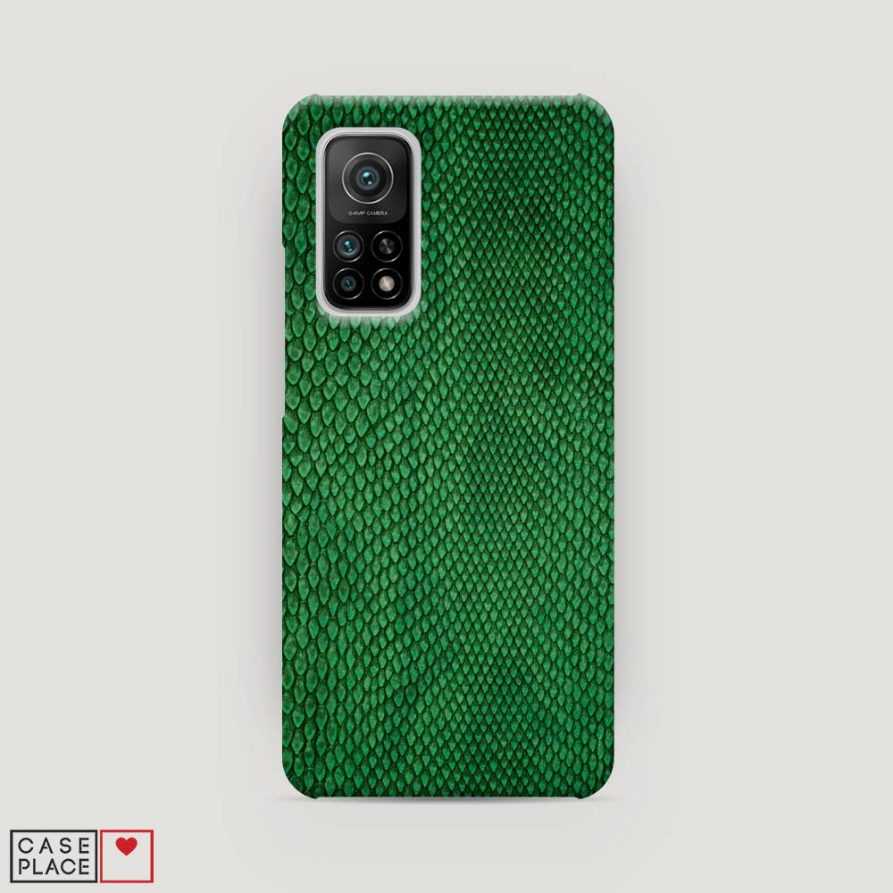 

Пластиковый чехол "Изумрудная змея" на Xiaomi Mi 10T Pro, 37720-2