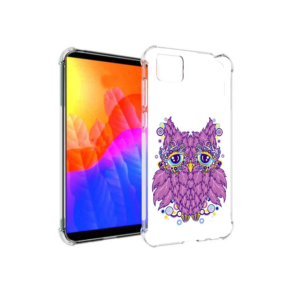 

Чехол MyPads Розовая сова для Honor 9S (DUA-LX9), Прозрачный, Tocco