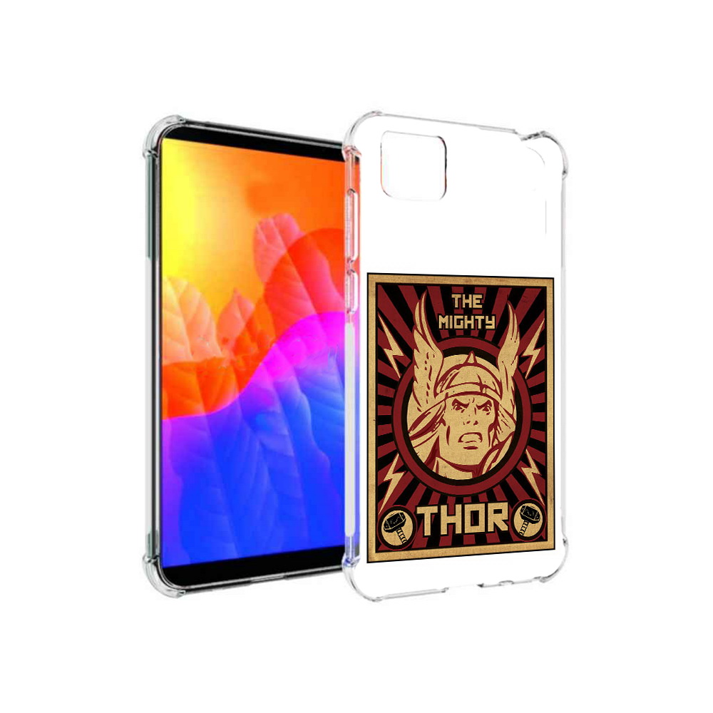 

Чехол MyPads тор лицо для Honor 9S (DUA-LX9), Прозрачный, Tocco