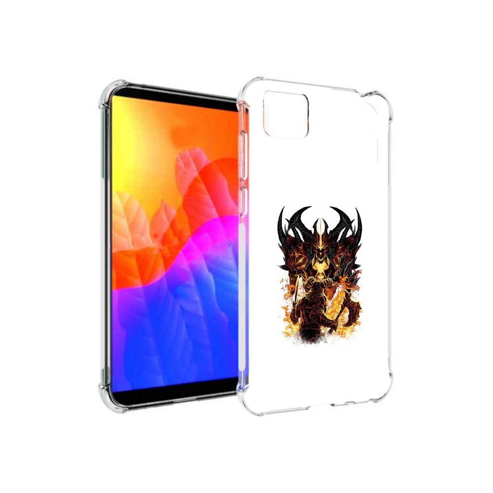 

Чехол MyPads демон shadow fiend для Honor 9S (DUA-LX9), Прозрачный, Tocco