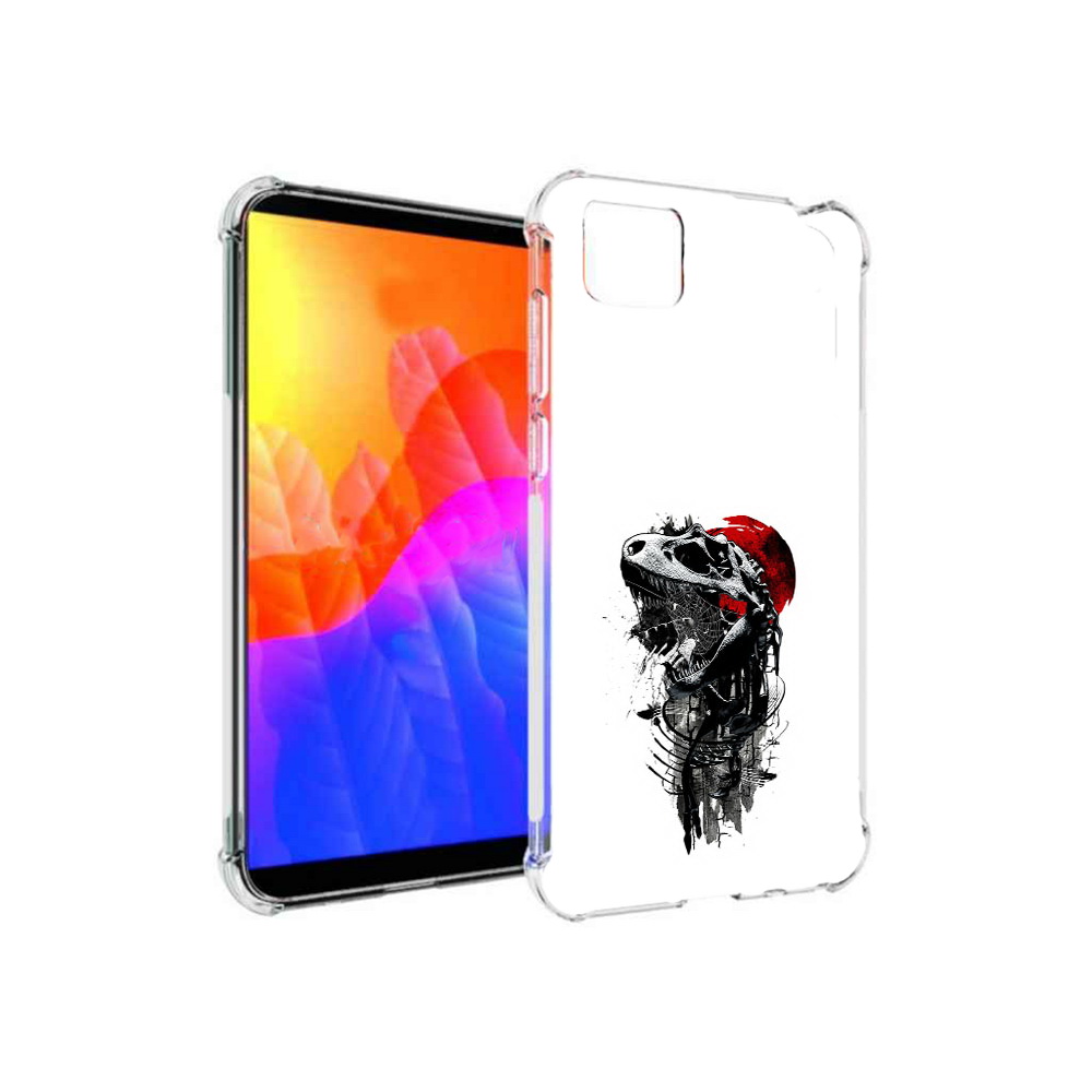 

Чехол MyPads вымерший динозавр для Honor 9S (DUA-LX9), Прозрачный, Tocco