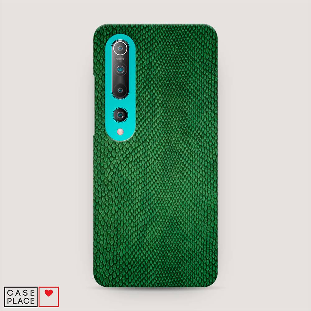 

Пластиковый чехол "Изумрудная змея" на Xiaomi Mi 10, 37520-2