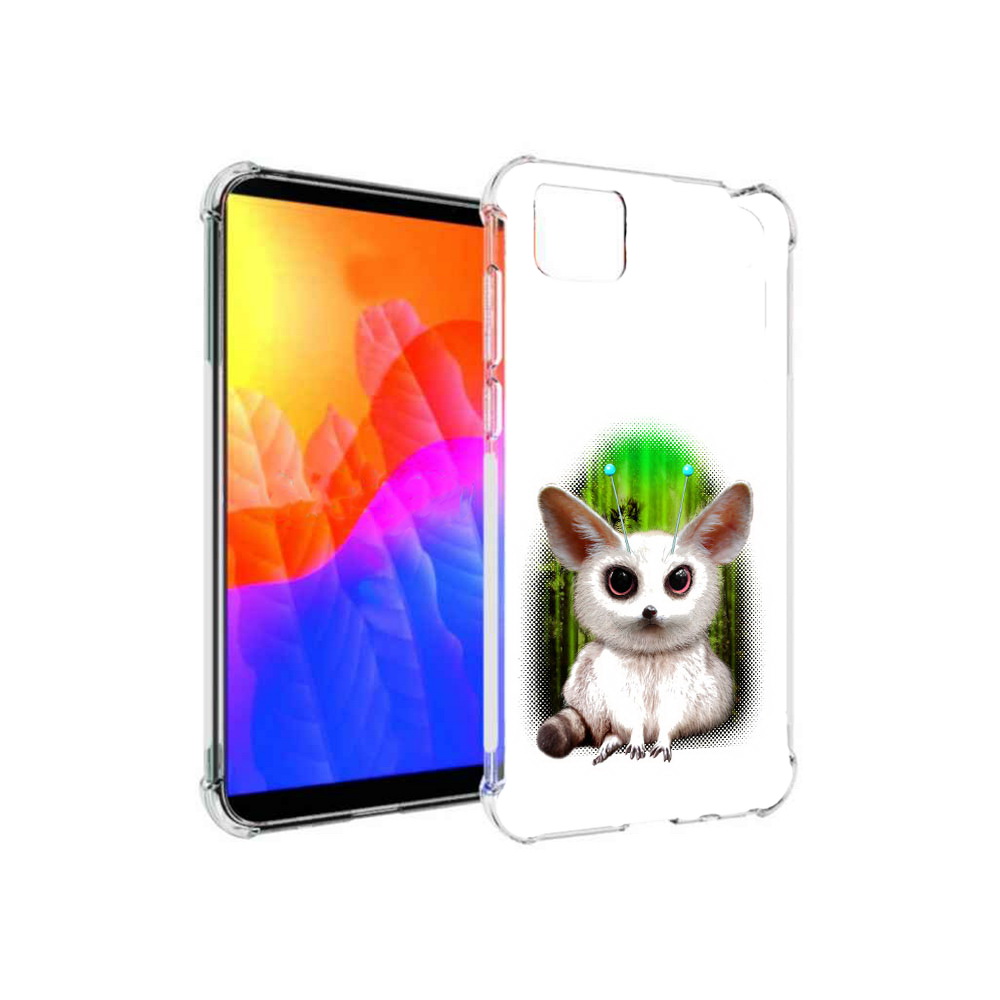 

Чехол MyPads пушистое животное для Honor 9S (DUA-LX9), Прозрачный, Tocco