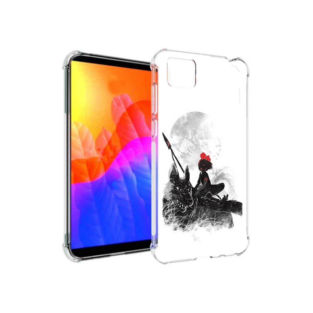 Чехол MyPads мононоке для Honor 9S (DUA-LX9)