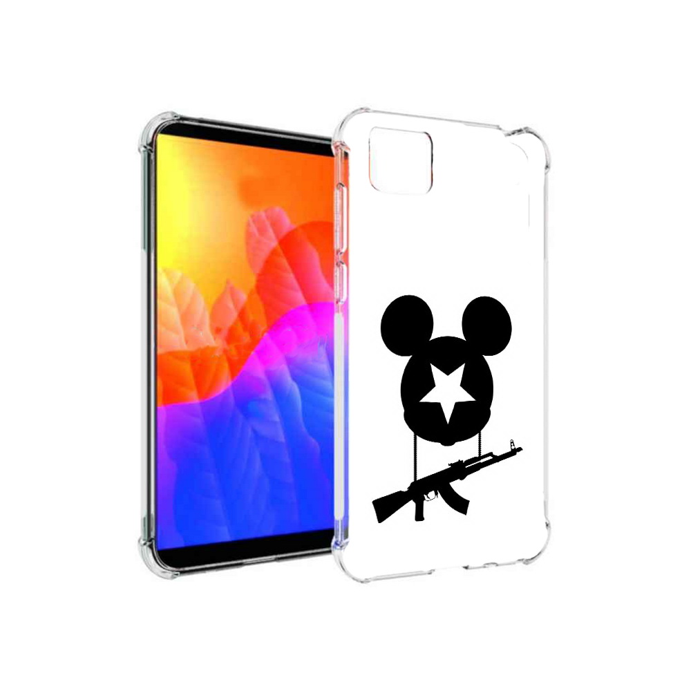 

Чехол MyPads АК Микки для Honor 9S (DUA-LX9), Прозрачный, Tocco