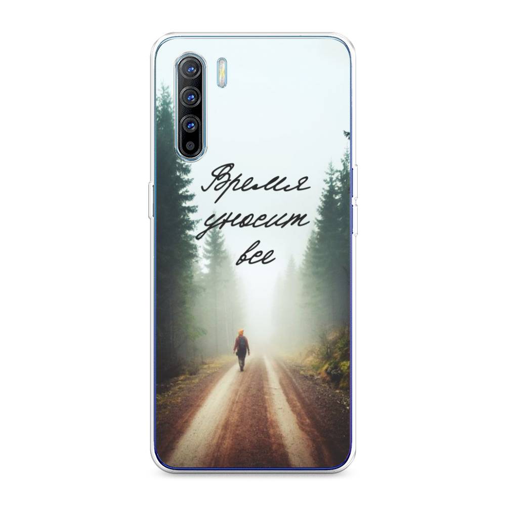 

Чехол Awog на Oppo A91/Reno 3 "Время уносит все", Разноцветный, 252450-6