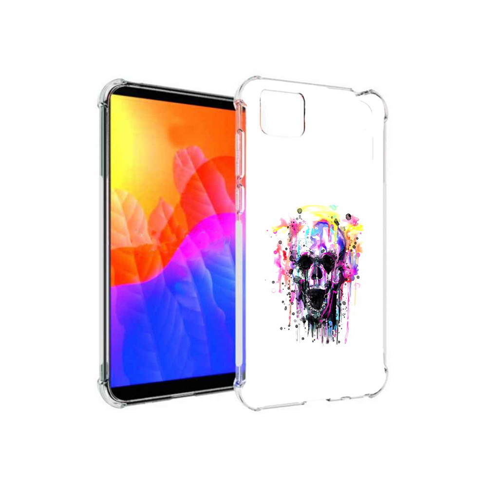 

Чехол MyPads граффити череп для Honor 9S (DUA-LX9), Прозрачный, Tocco