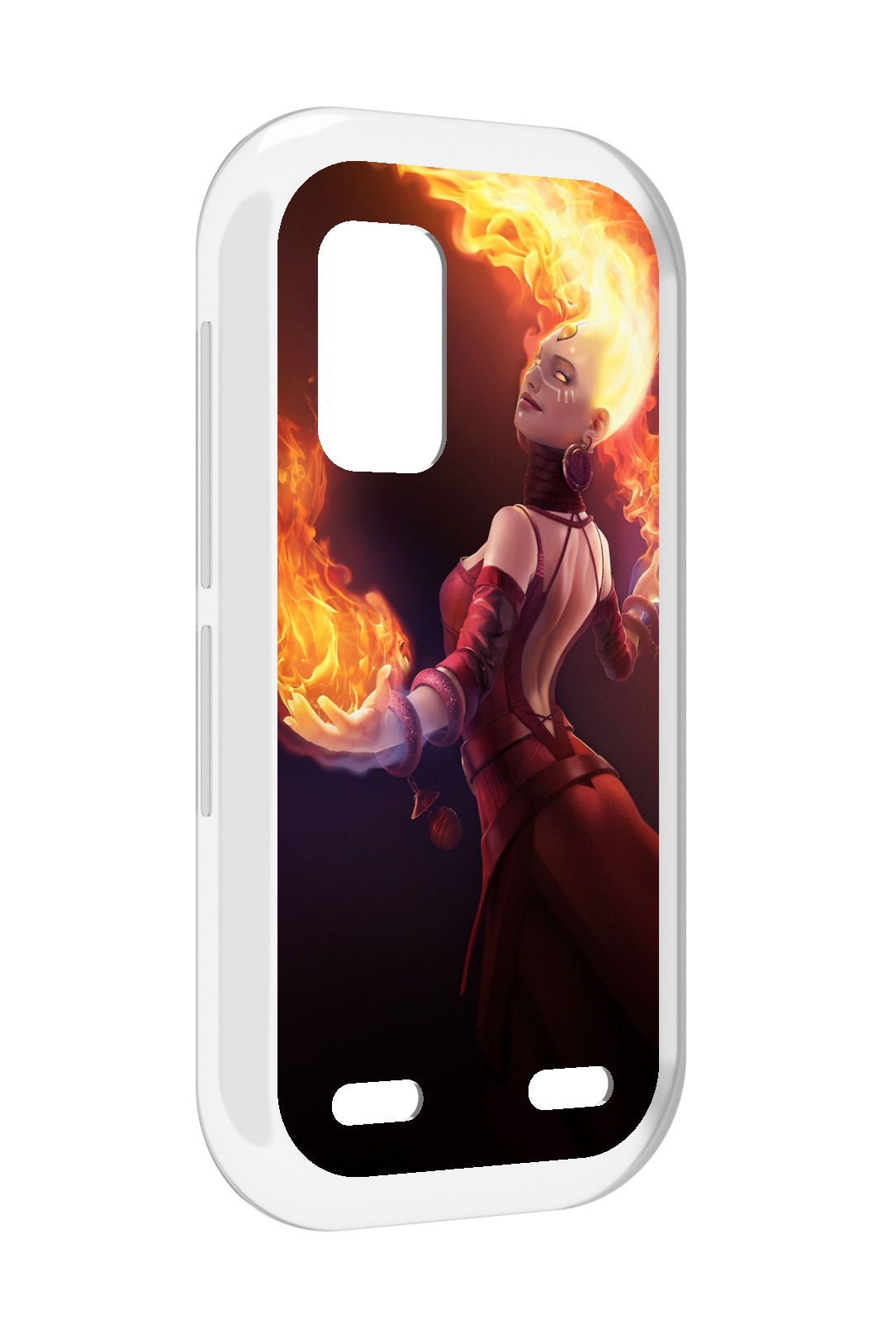 

Чехол MyPads dota 2 Lina для UleFone Armor X10 / X10 Pro, Прозрачный, Tocco