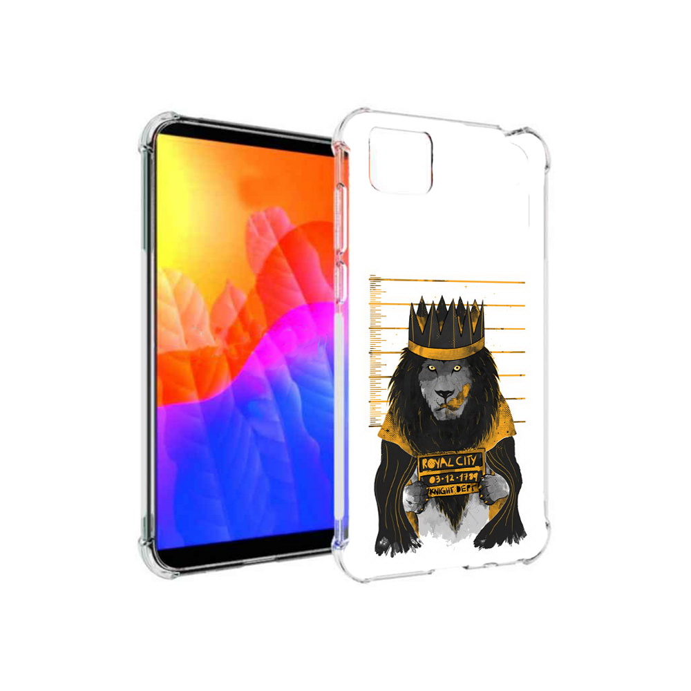 

Чехол MyPads лев в законе для Honor 9S (DUA-LX9), Прозрачный, Tocco