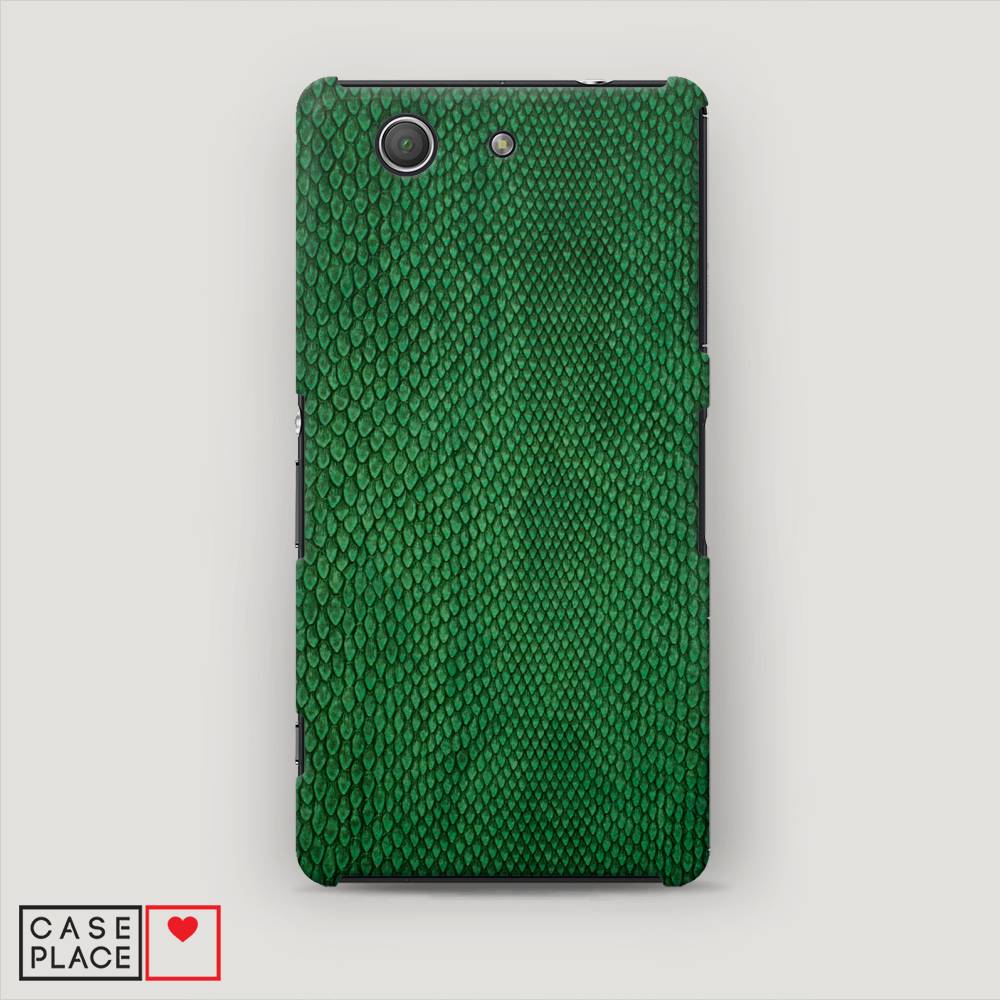 

Пластиковый чехол "Изумрудная змея" на Sony Xperia Z3 compact, 52020-2