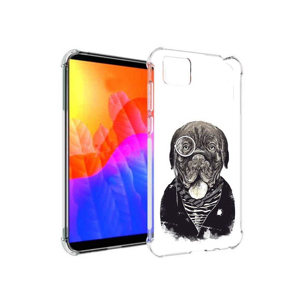 

Чехол MyPads солидный песик для Honor 9S (DUA-LX9), Прозрачный, Tocco