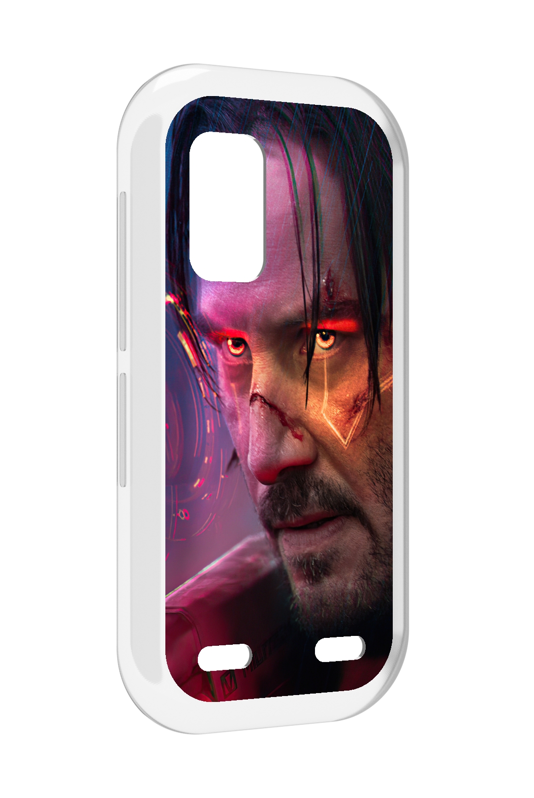 

Чехол MyPads cyberpunk 2077 Джонни Сильверхенд для UleFone Armor X10 / X10 Pro, Прозрачный, Tocco