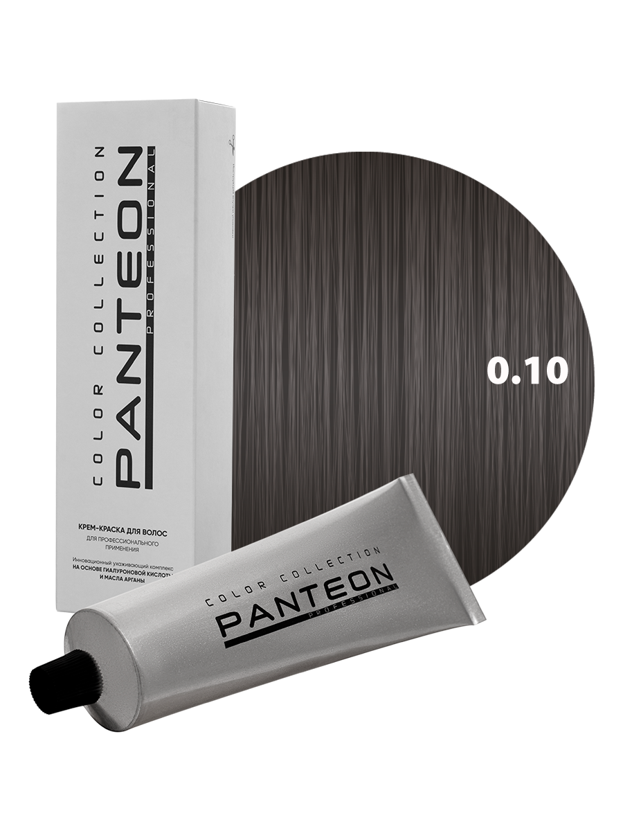 Краска для волос PANTEON тон 0.10 Усилитель пепельный Correct Ash 100мл