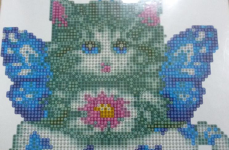 

Алмазная мозаика Рыжий кот Котёнок с крылышками