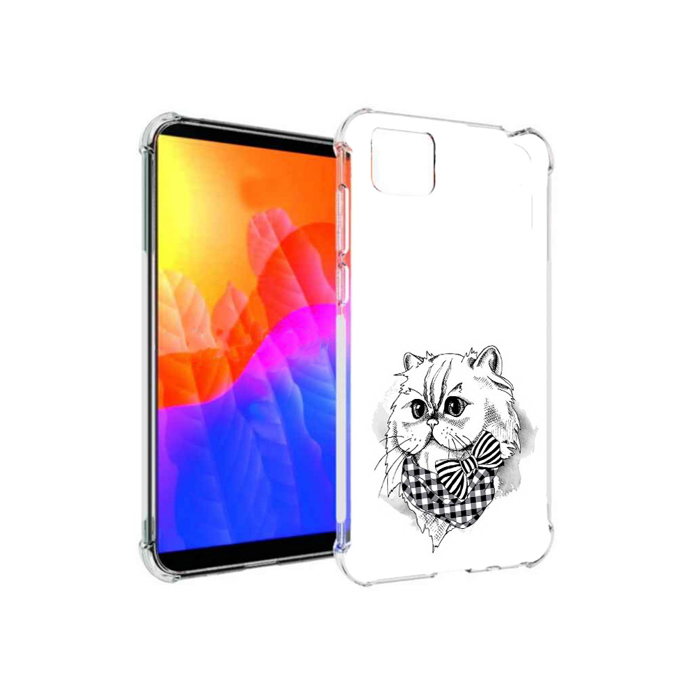 

Чехол MyPads нарисованная красивая кошечка для Honor 9S, Прозрачный, Tocco