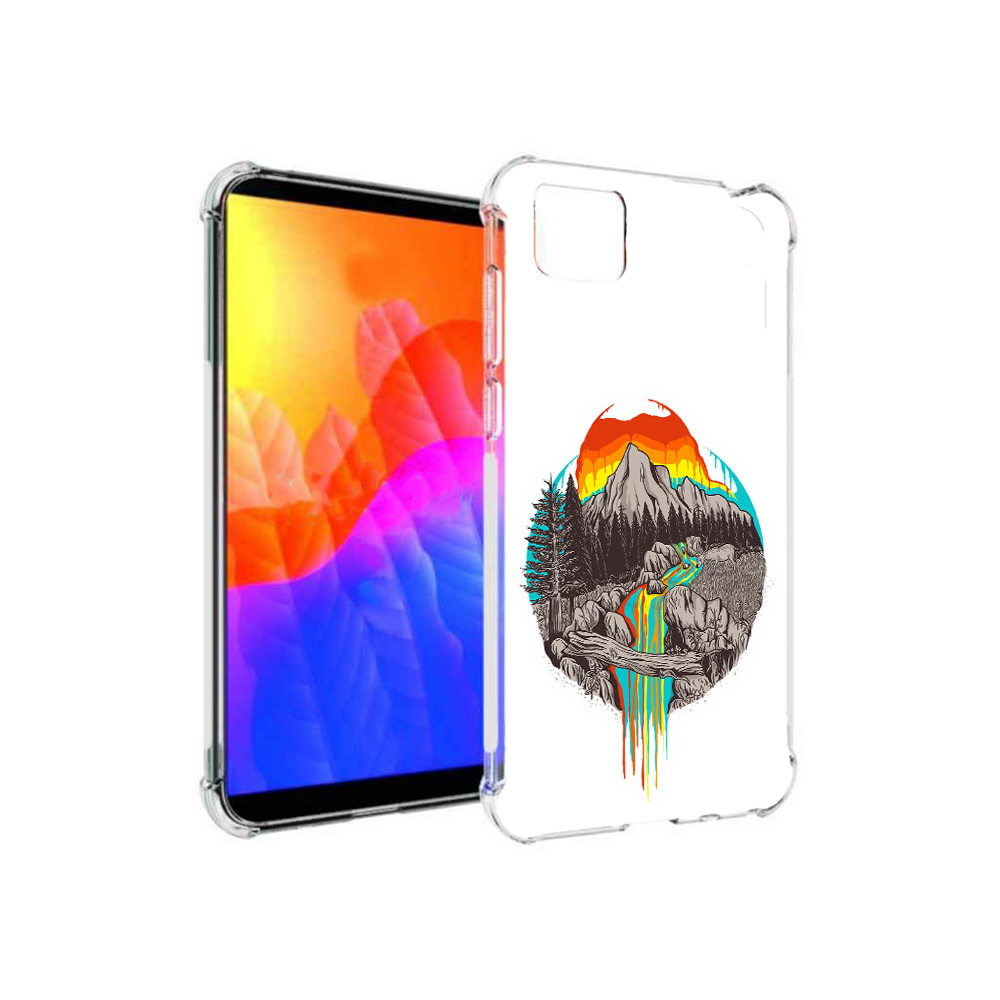 

Чехол MyPads Радужный водопад для Honor 9S (DUA-LX9), Прозрачный, Tocco