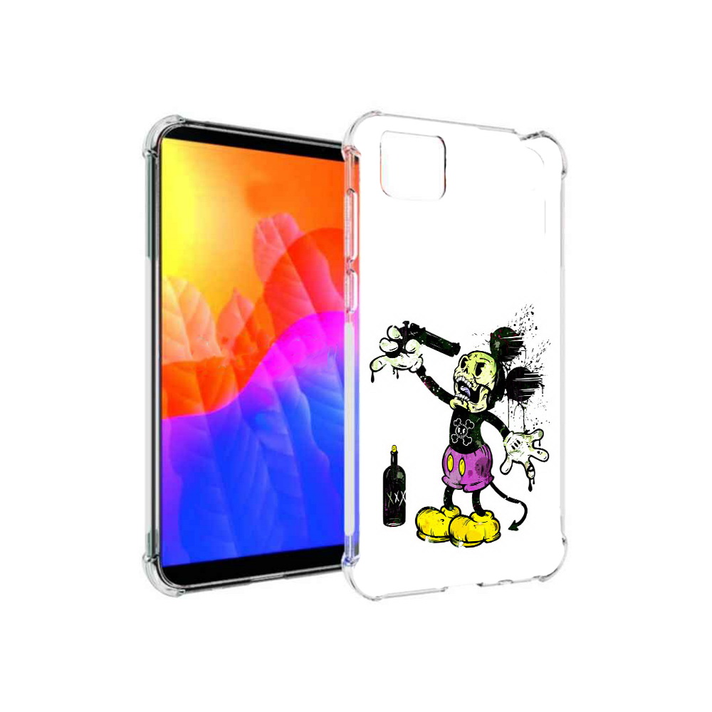 

Чехол MyPads Драг Микки для Honor 9S (DUA-LX9), Прозрачный, Tocco