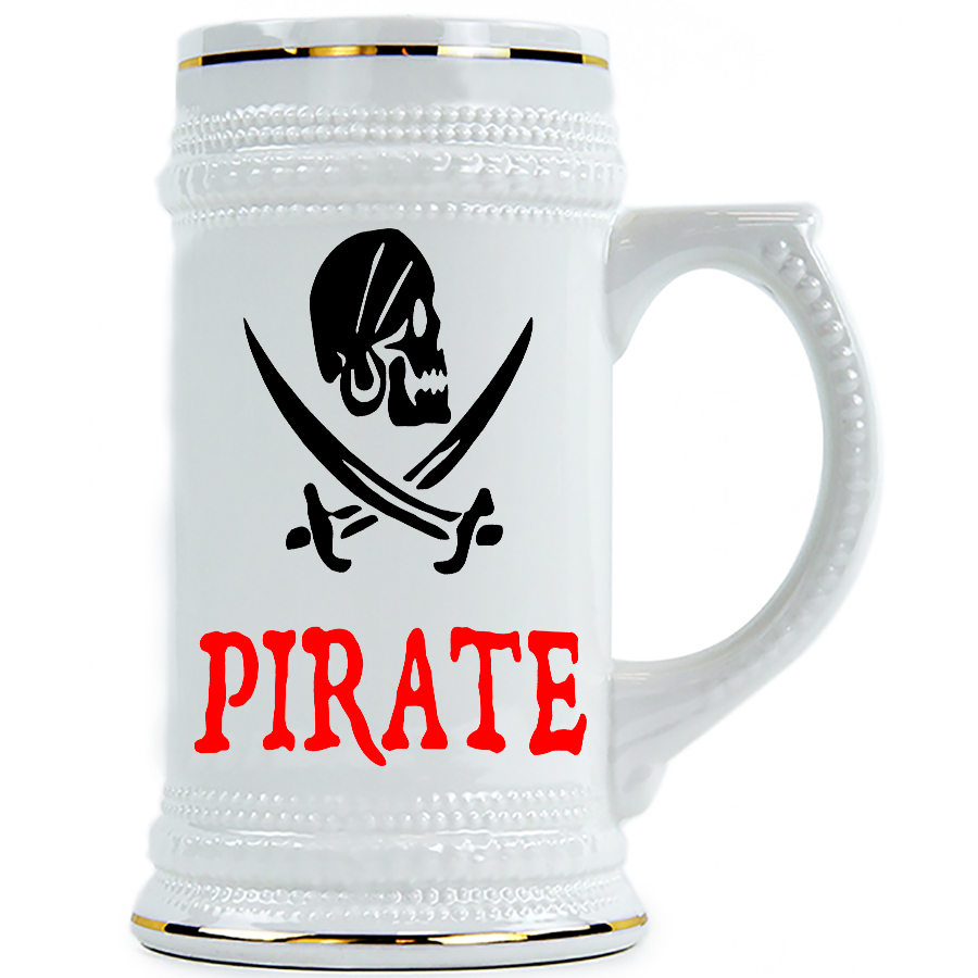 фото Пивная кружка drabs pirate