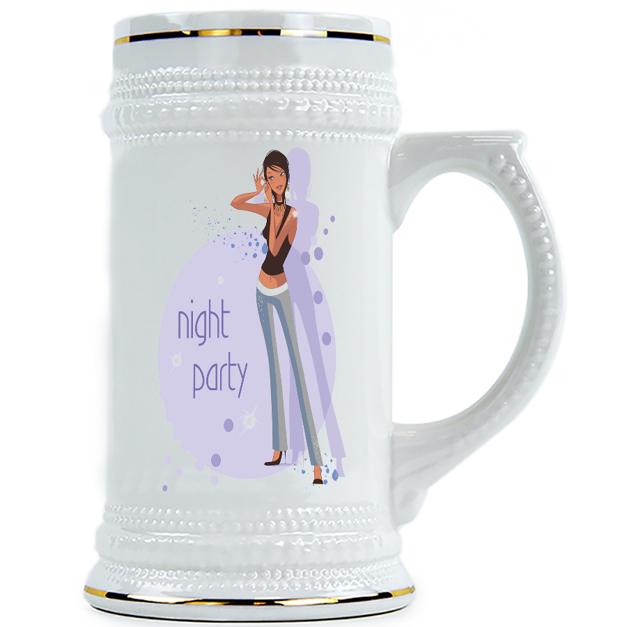 фото Пивная кружка drabs nigth party , ночное свидание