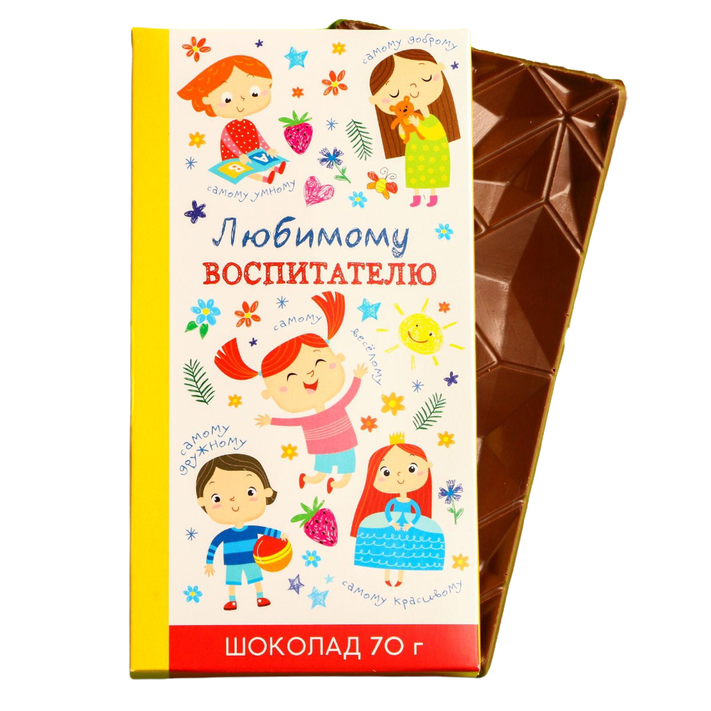 

Шоколад молочный Любимому воспитателю 70 г