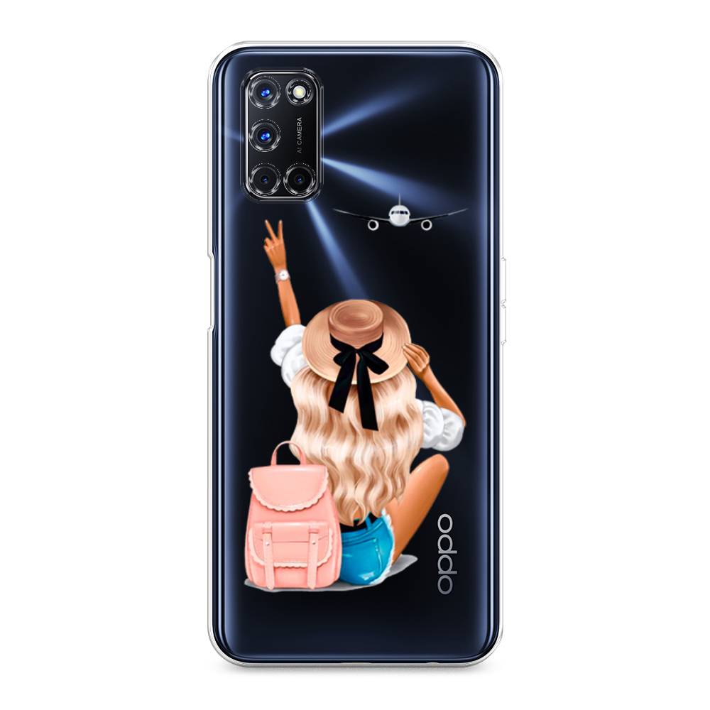 

Чехол Awog на Oppo A52 "Автостопом самолетом", Разноцветный, 253150-7