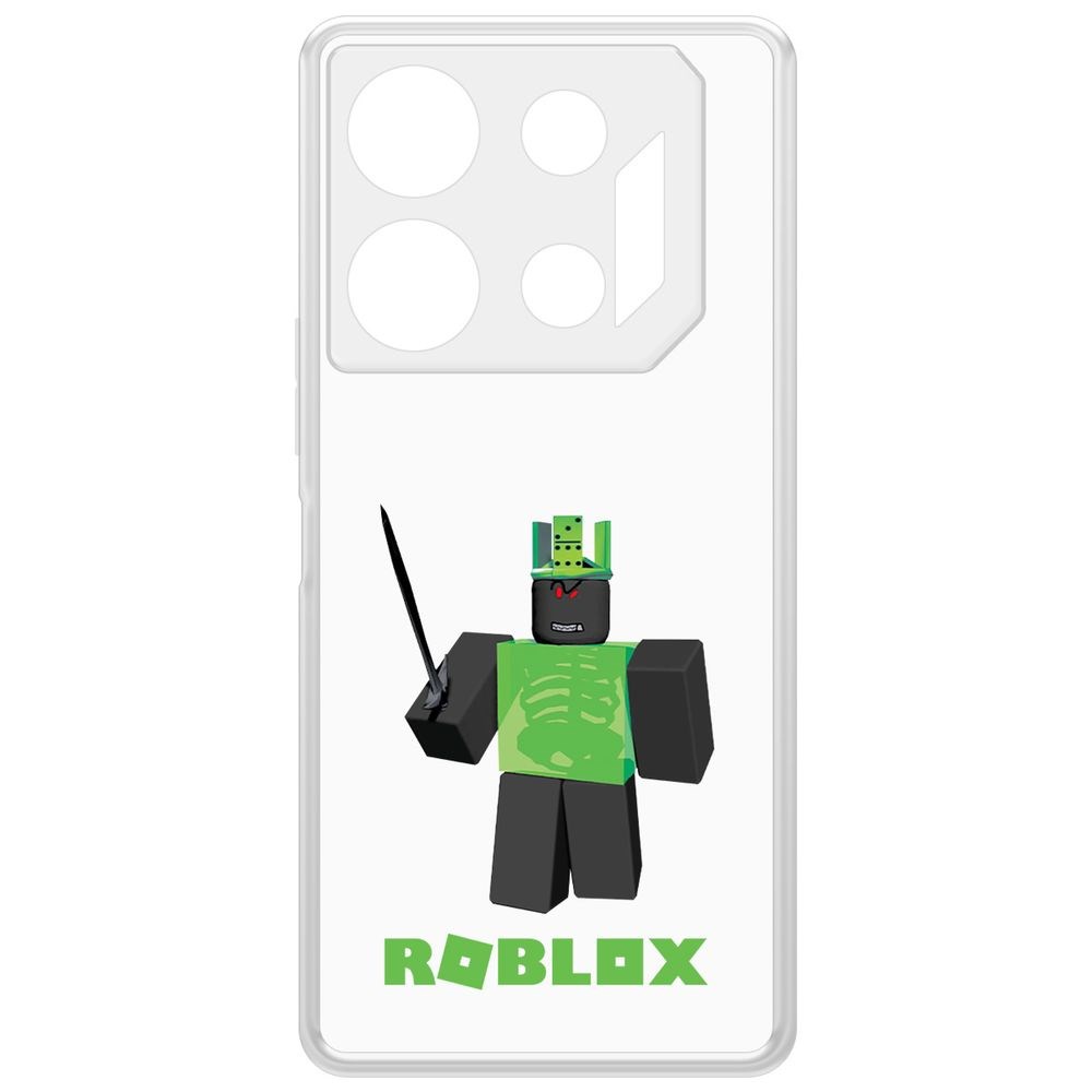 

Чехол-накладка Krutoff Clear Case Roblox-1x1x1x1x1 для INFINIX GT 10 Pro, Прозрачный