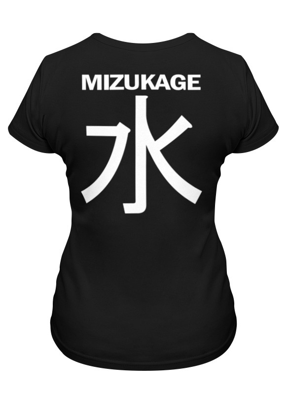 

Футболка женская Printio Naruto mizukage черная XL, Naruto mizukage