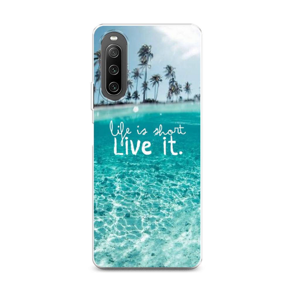 

Чехол Awog на Sony Xperia 10 IV "Live it", Разноцветный, 55250-7
