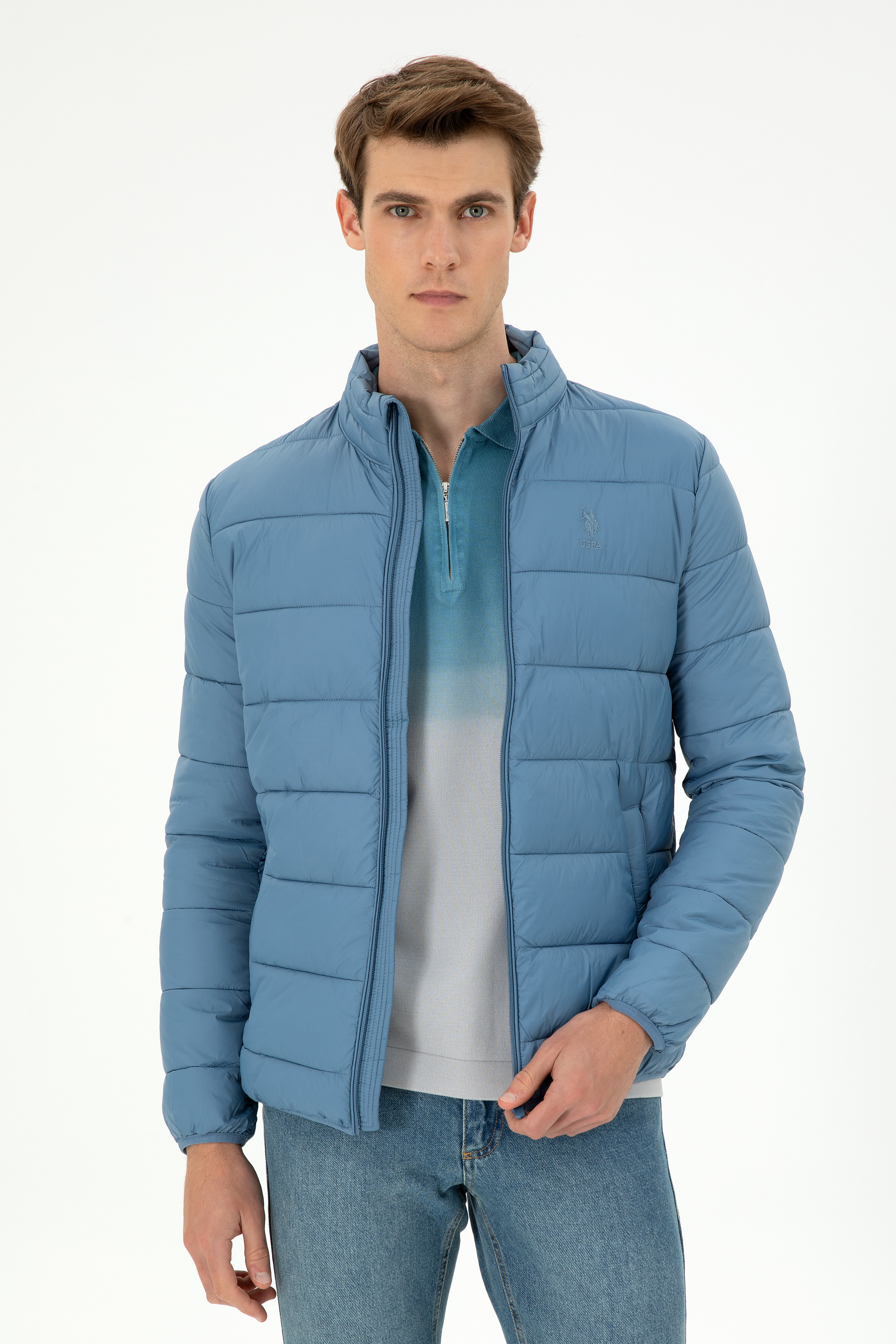 

Куртка мужская U.S. POLO Assn. G081GL0MS0BONY24K голубая 52 RU, Голубой, G081GL0MS0BONY24K