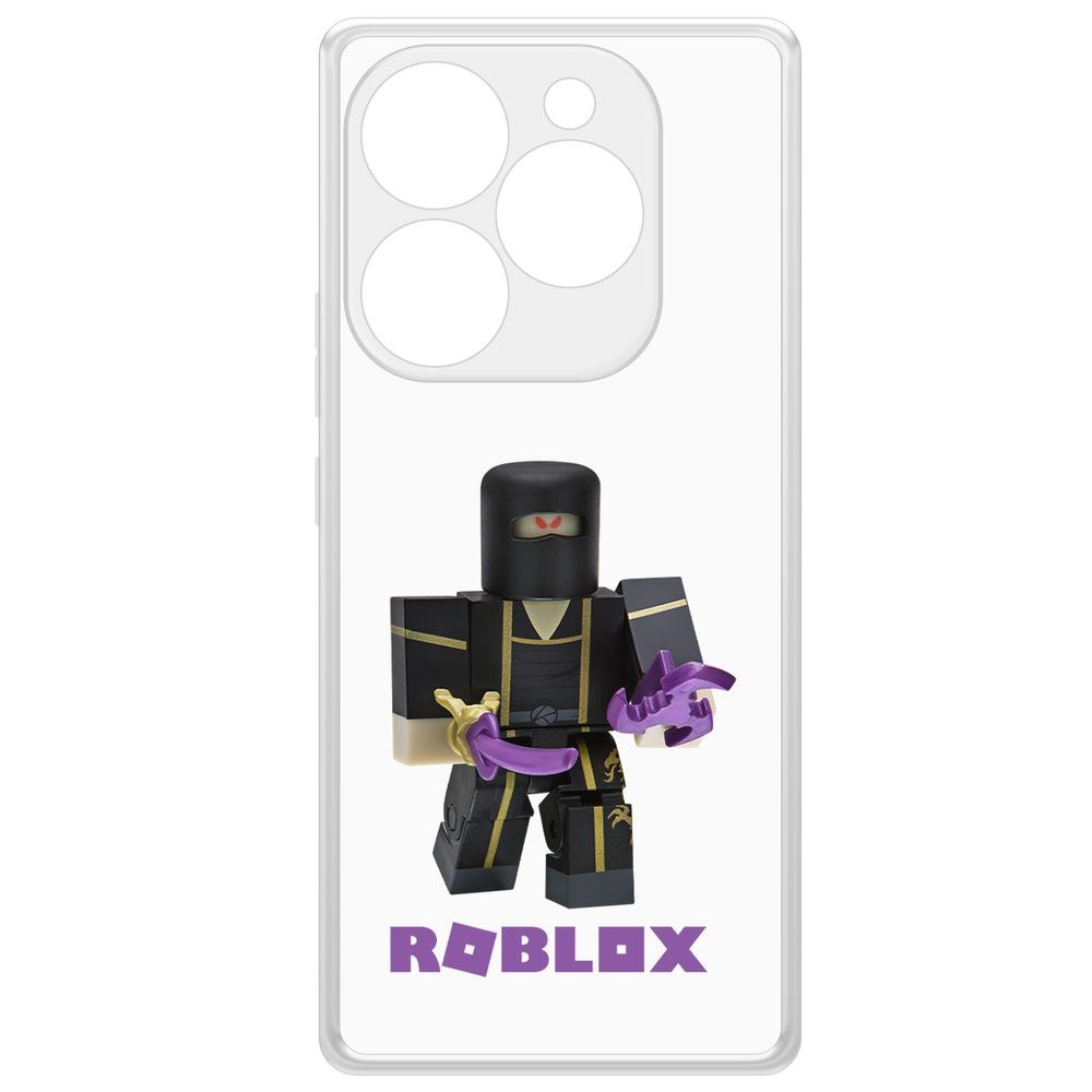 

Чехол-накладка Krutoff Clear Case Roblox-Ниндзя Ассасин для ITEL S23+, Прозрачный