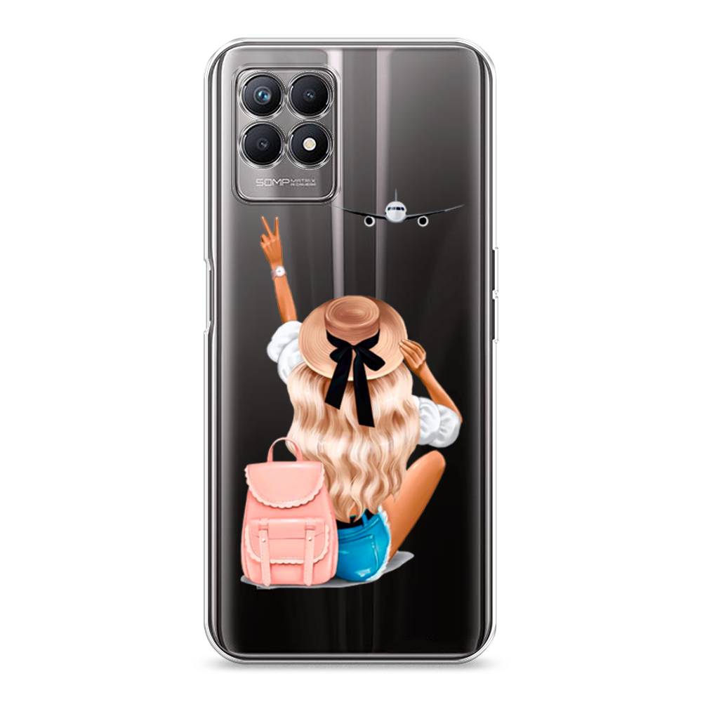 

Чехол Awog на Realme 8i "Автостопом самолетом", Разноцветный, 257350-7