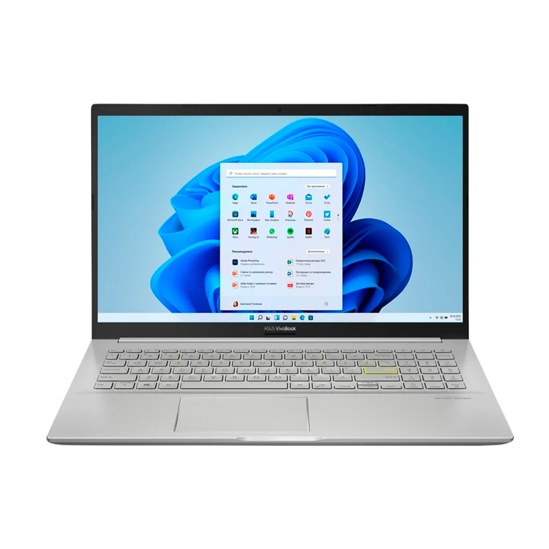 фото Ноутбук asus vivobook 15 k513ea-l12044w silver (90nb0sg2-m47690)