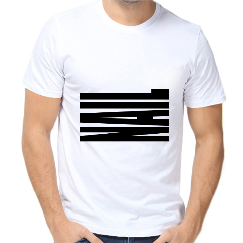 

Футболка мужская белая 66 р-р наиль, Белый, fm_nail