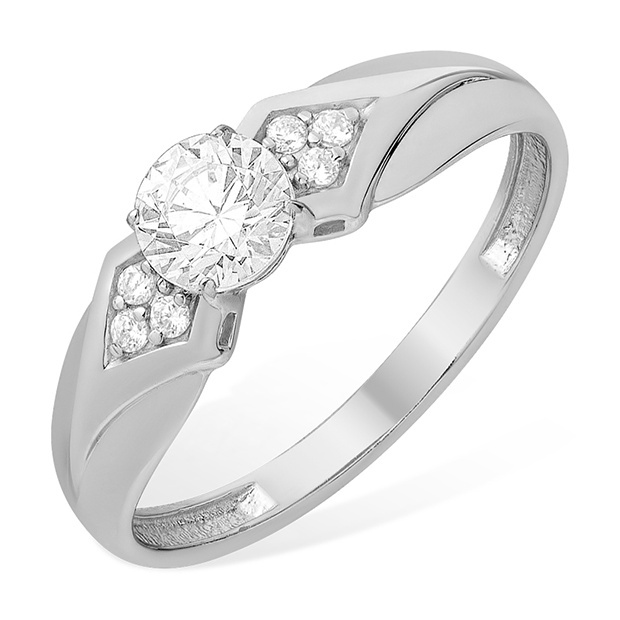 

Кольцо из серебра р.  Kari Jewelry 230891, бриллианит/фианит, 230891