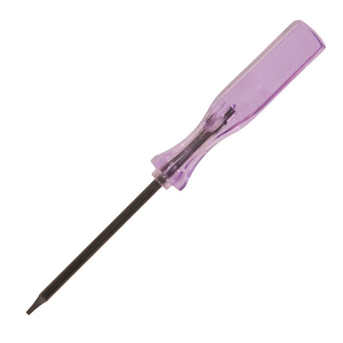 Отвёртка Torx T5-type, TX5 6-лучевая шестилучевая шток=50mm фиолетовая расческа массажная с метал зубьями фиолетовая